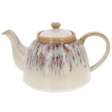 REACTIVE GLAZE GOLD TEAPOT