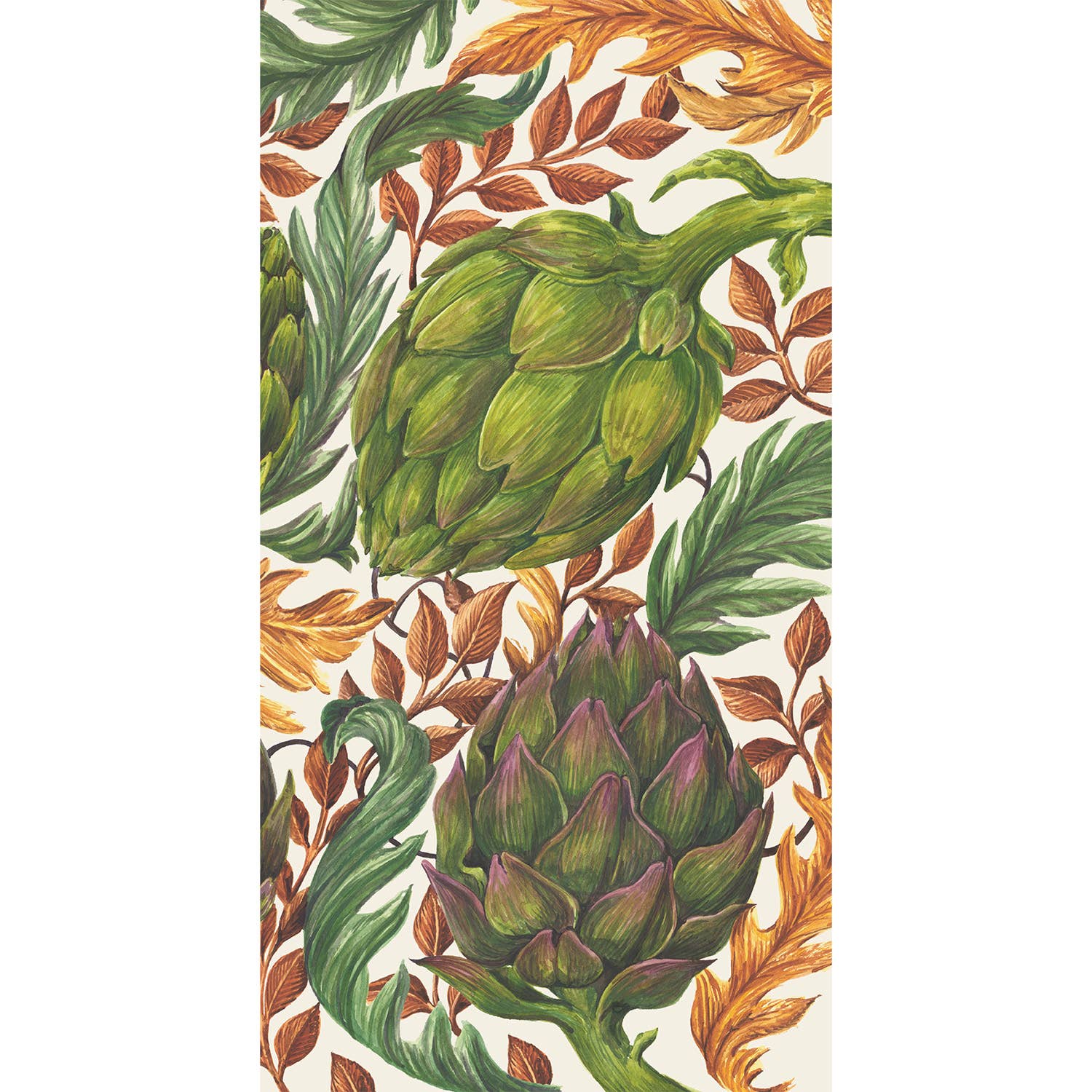 Autumnal Artichokes Guest Napkin